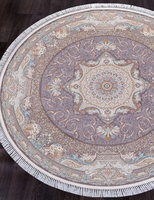 Ковер Иранский Farsi 1500 G144 dark blue круг