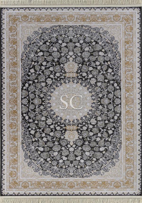 Ковер Иранский Farsi 1200 G142 dark grey - картинка 1