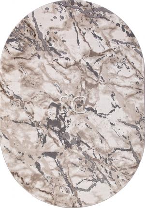 Ковер Armina 03819 grey/brown овал