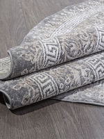 Ковер Armina 04073 grey/brown круг
