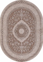Ковер Armina 03874 brown/brown овал